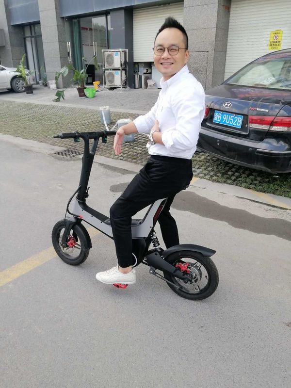 Precursor 30KM Mileage 11.3Ah Battery  Portable 3 Wheel E Scooter